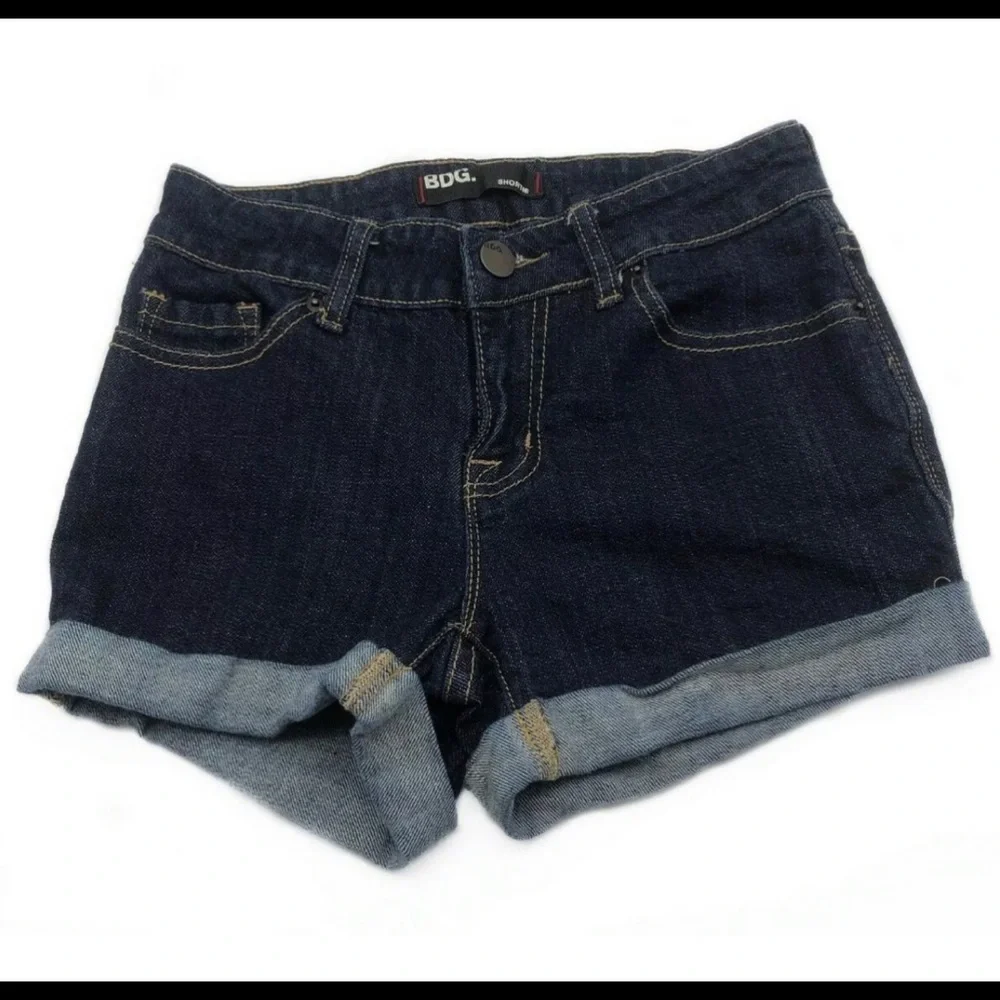 Urban Outfitters BDG Shortie Shorts Dark Blue